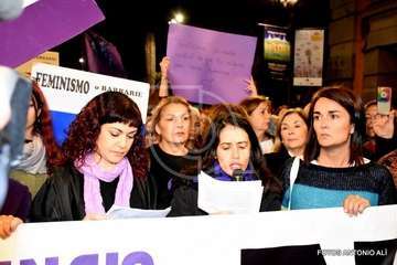 Telde se suma a la manifestación por la Igualdad (Foto Antonio Alí y TA)